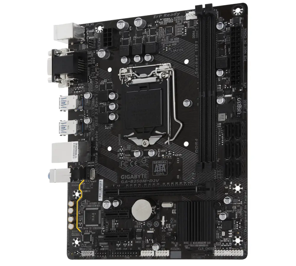 GIGABYTE GA-B250M-D2V Bulk GAB25MD2V-00-B