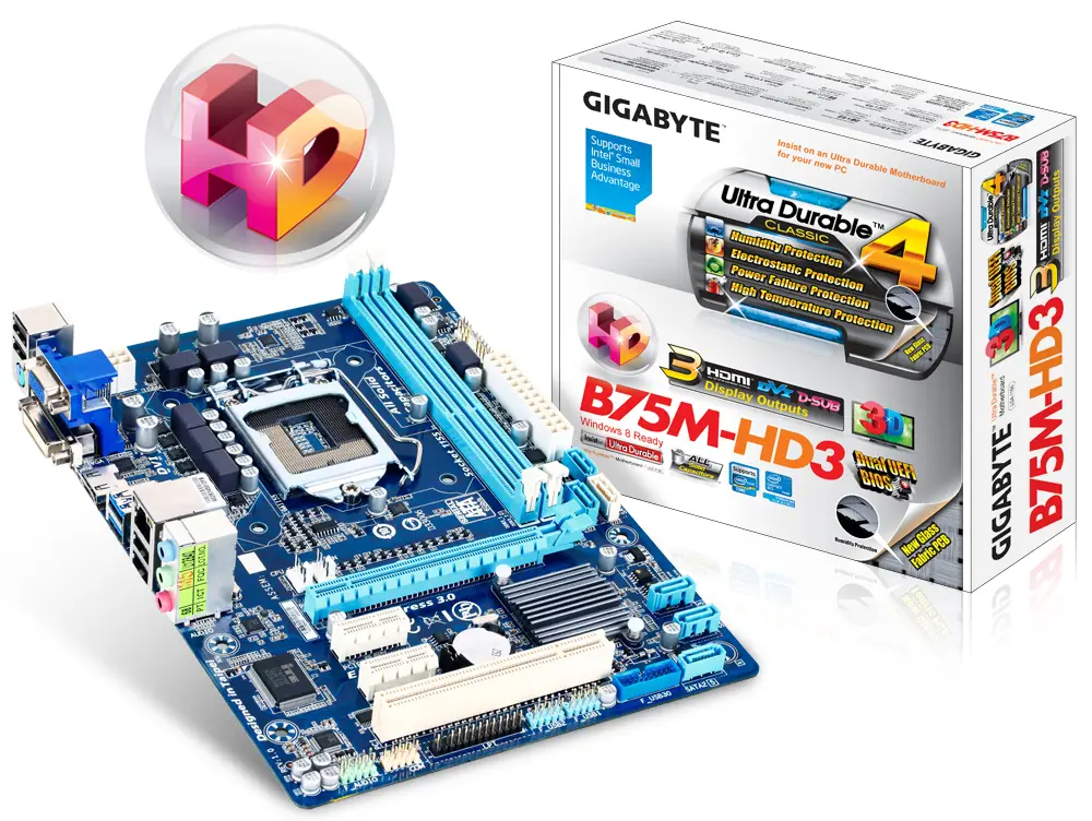 GIGABYTE GA-B75M-HD3 (rev. 1.0)
