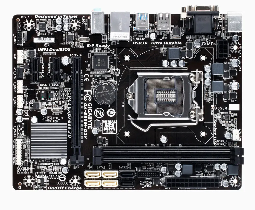 GIGABYTE GA-B85M-D2V