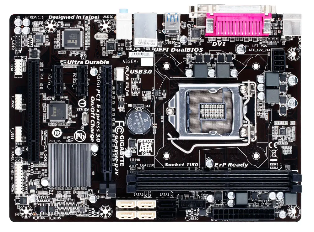 GIGABYTE GA-B85M-D3V