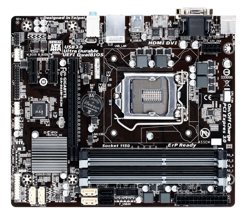GIGABYTE GA-B85M-DS3H