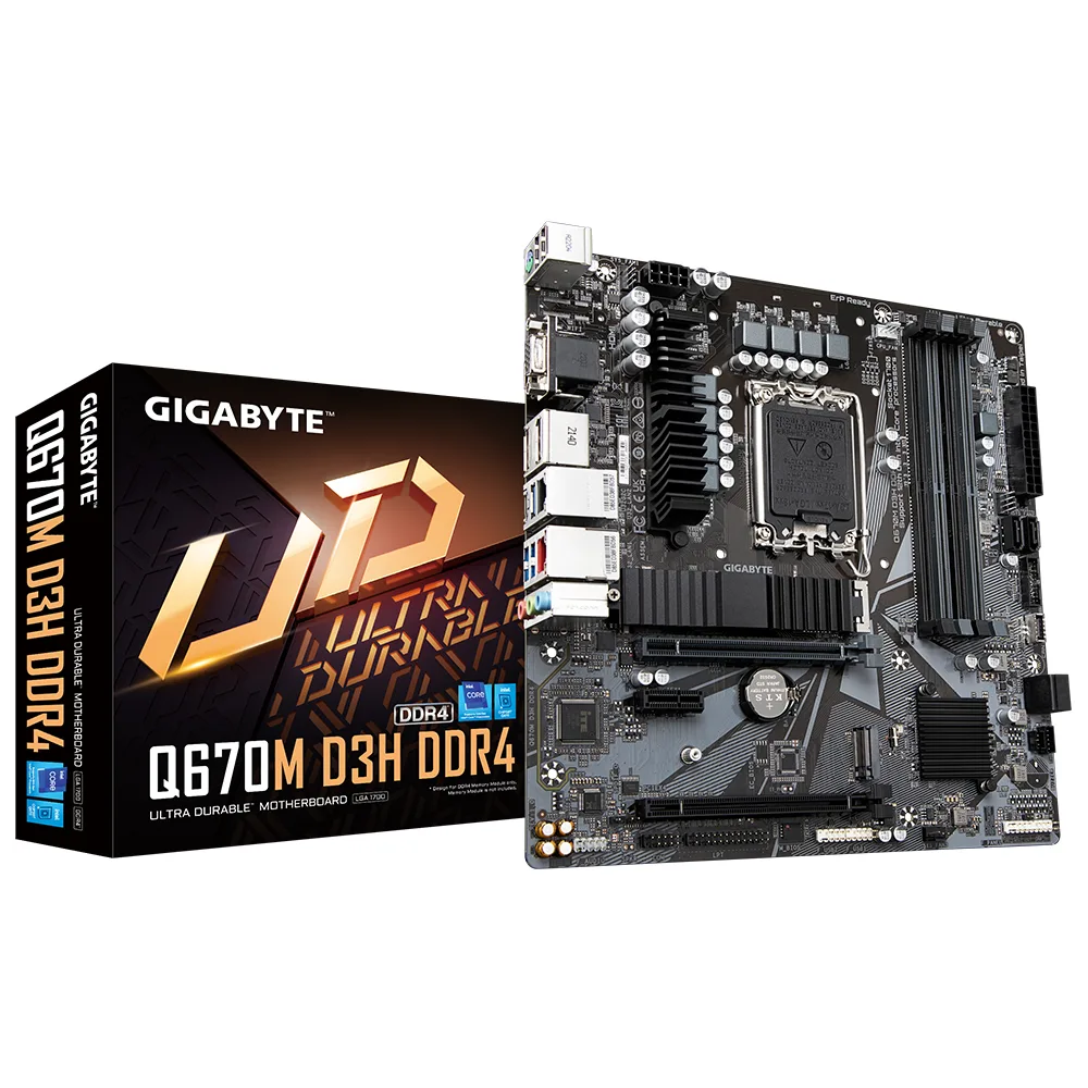 GIGABYTE Q670M D3H DDR4