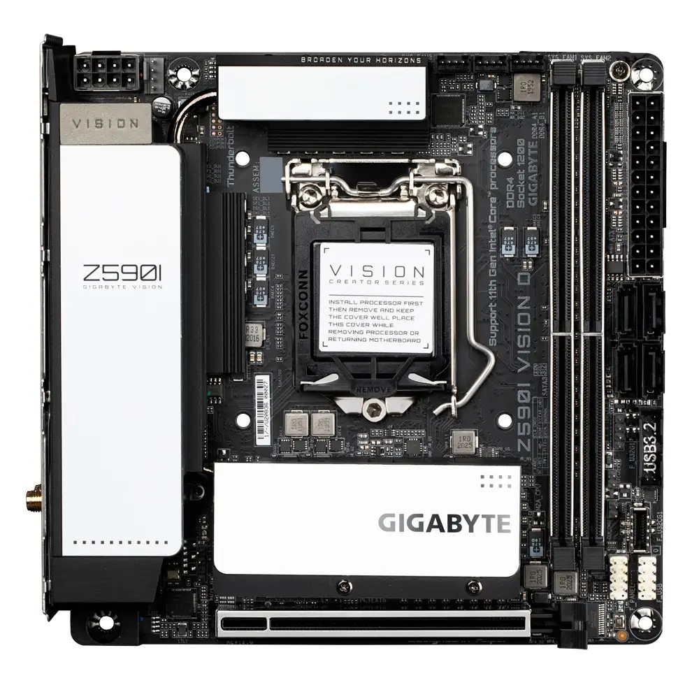 GIGABYTE Z590I VISION D