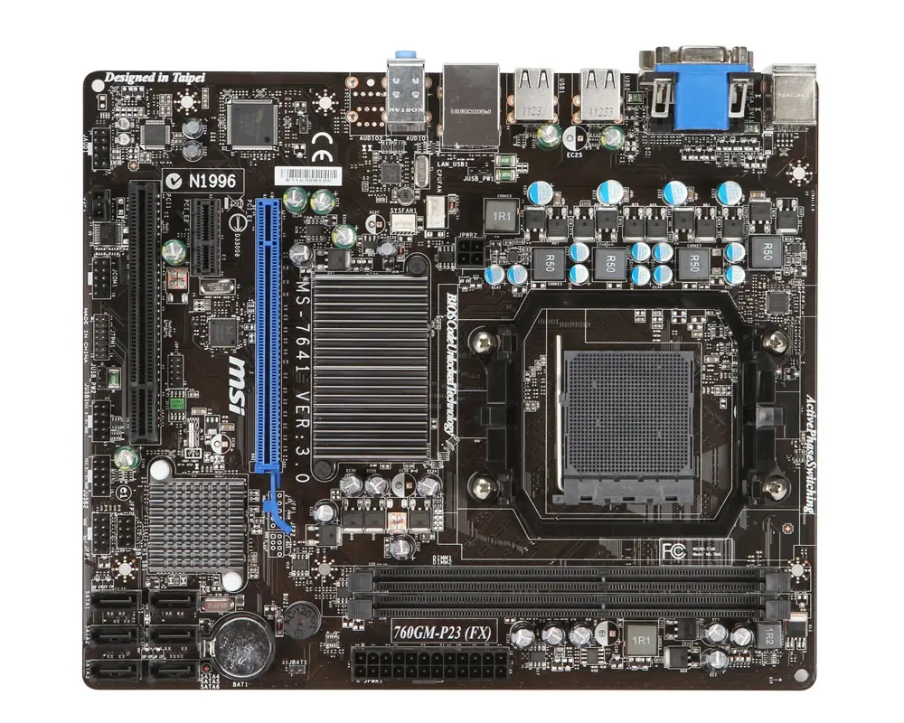 MSI 760GM-P23 (FX) Mainboard