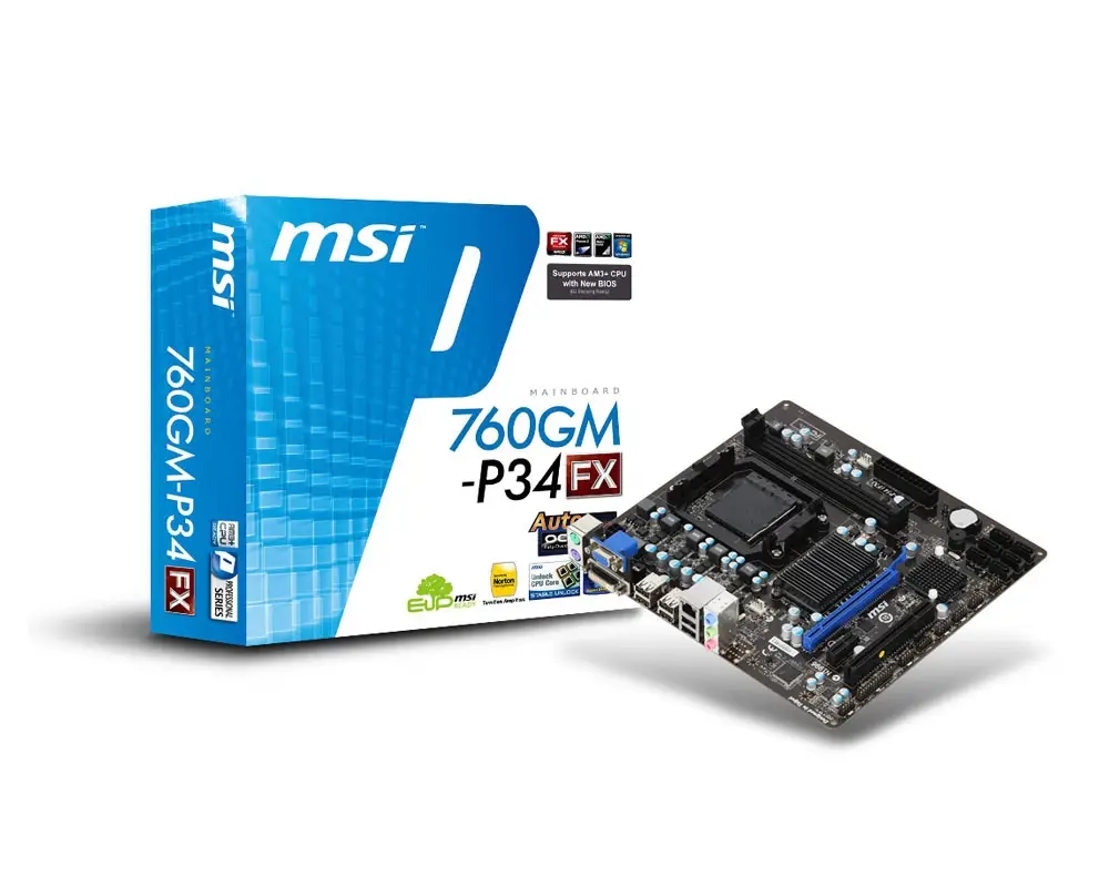 MSI 760GM-P34 (FX) 7641-040R
