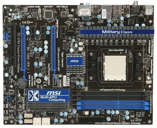 MSI 870A Fuzion Power Edition 7660 -020R