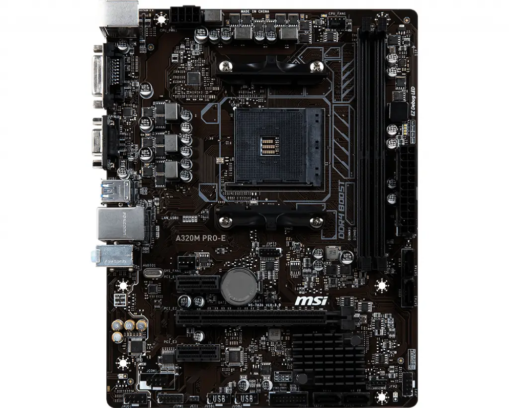 MSI A320M PRO-E 4719072611415
