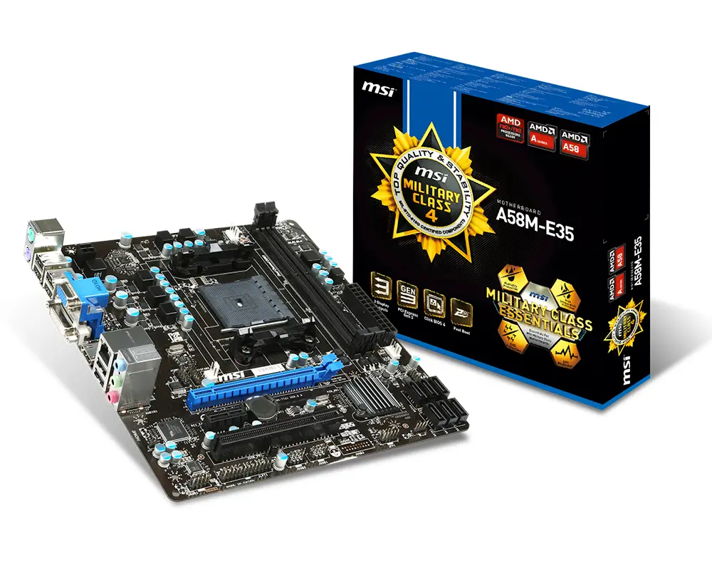 MSI A58M-E35 7721-084R