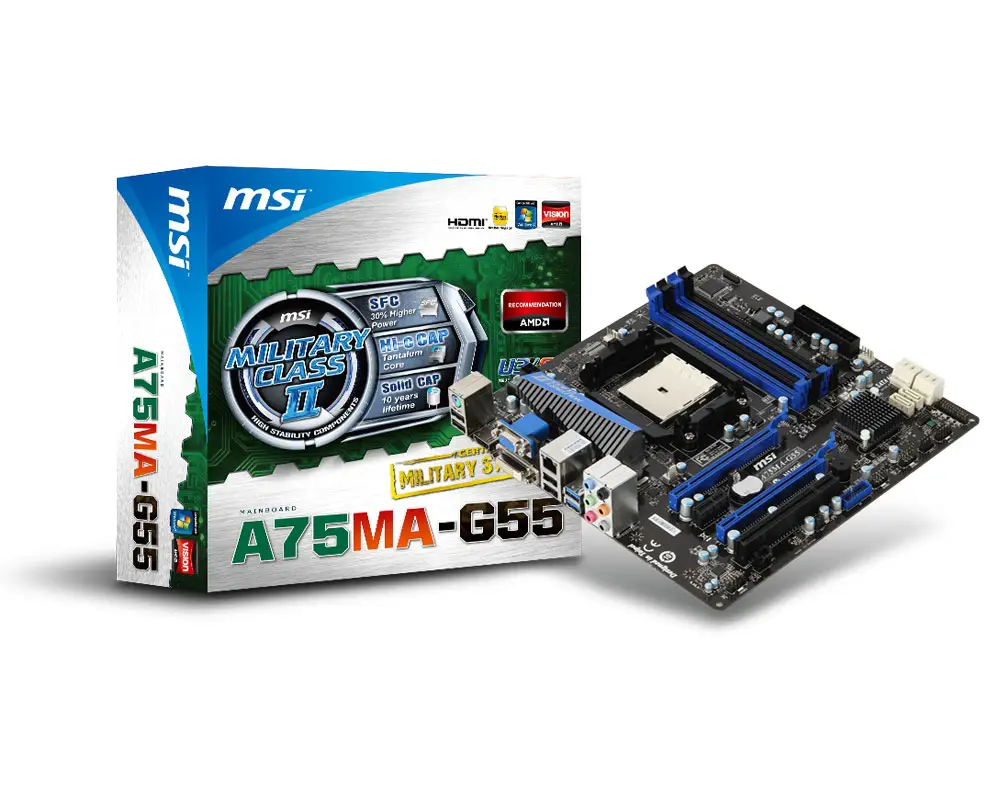 MSI A75MA-G55 7696-010R