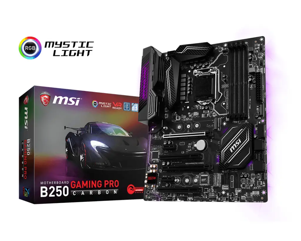 MSI B250 GAMING PRO CARBON 7A64-002R