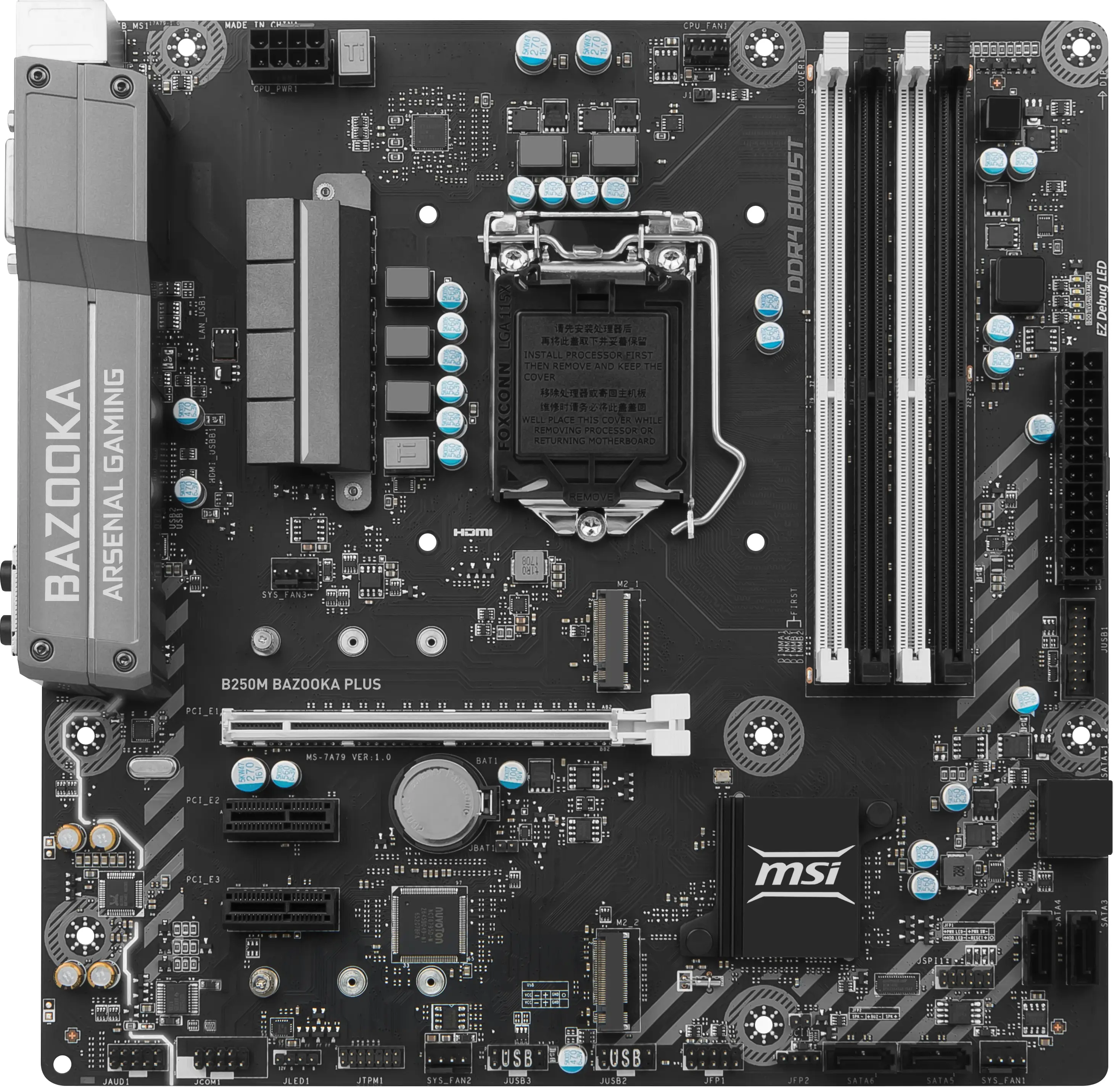 MSI B250M Bazooka Plus