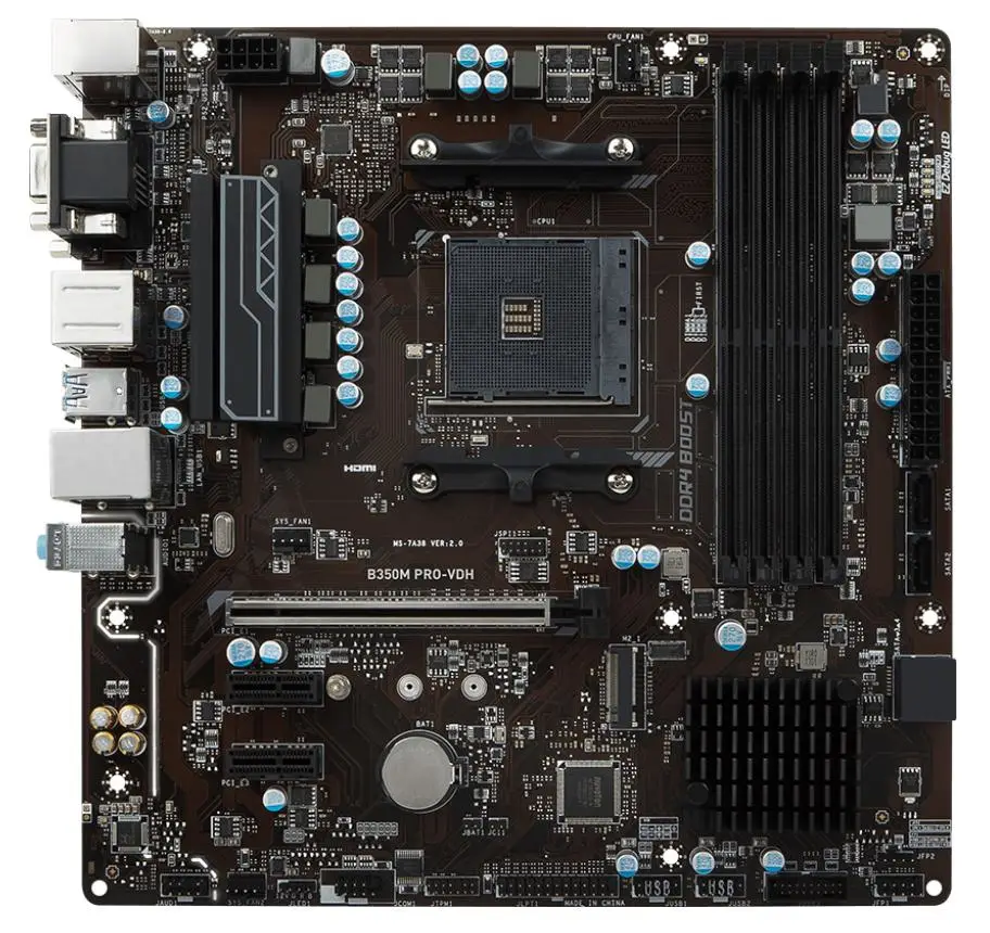 MSI B350M PRO-VDH 911-7A38-005