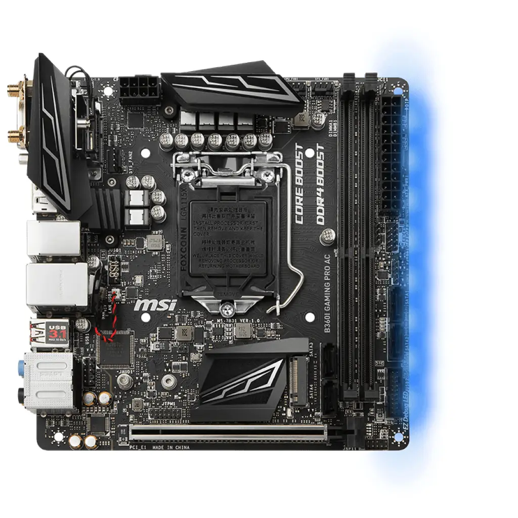 MSI B360I GAMING PRO AC 7B31-001R