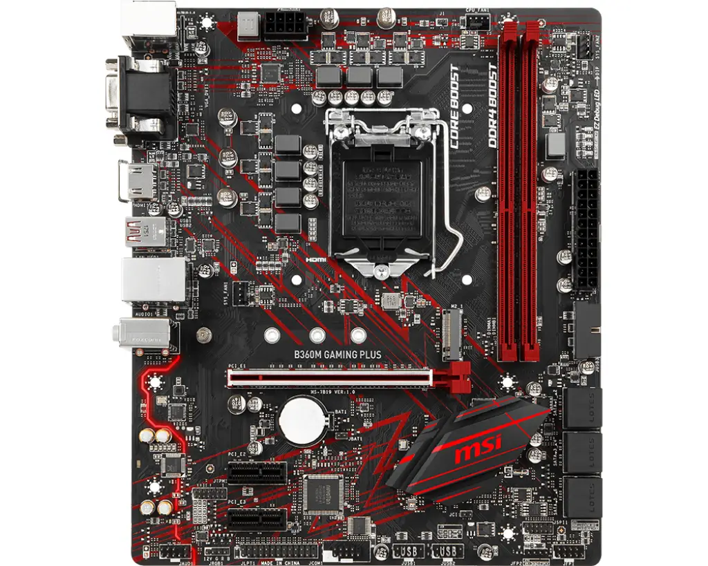 MSI B360M GAMING PLUS 7B19-001R
