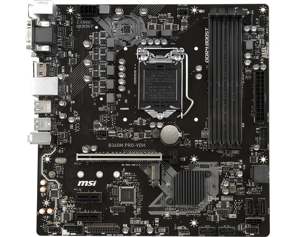 MSI B360M PRO-VDH 7B24-003R