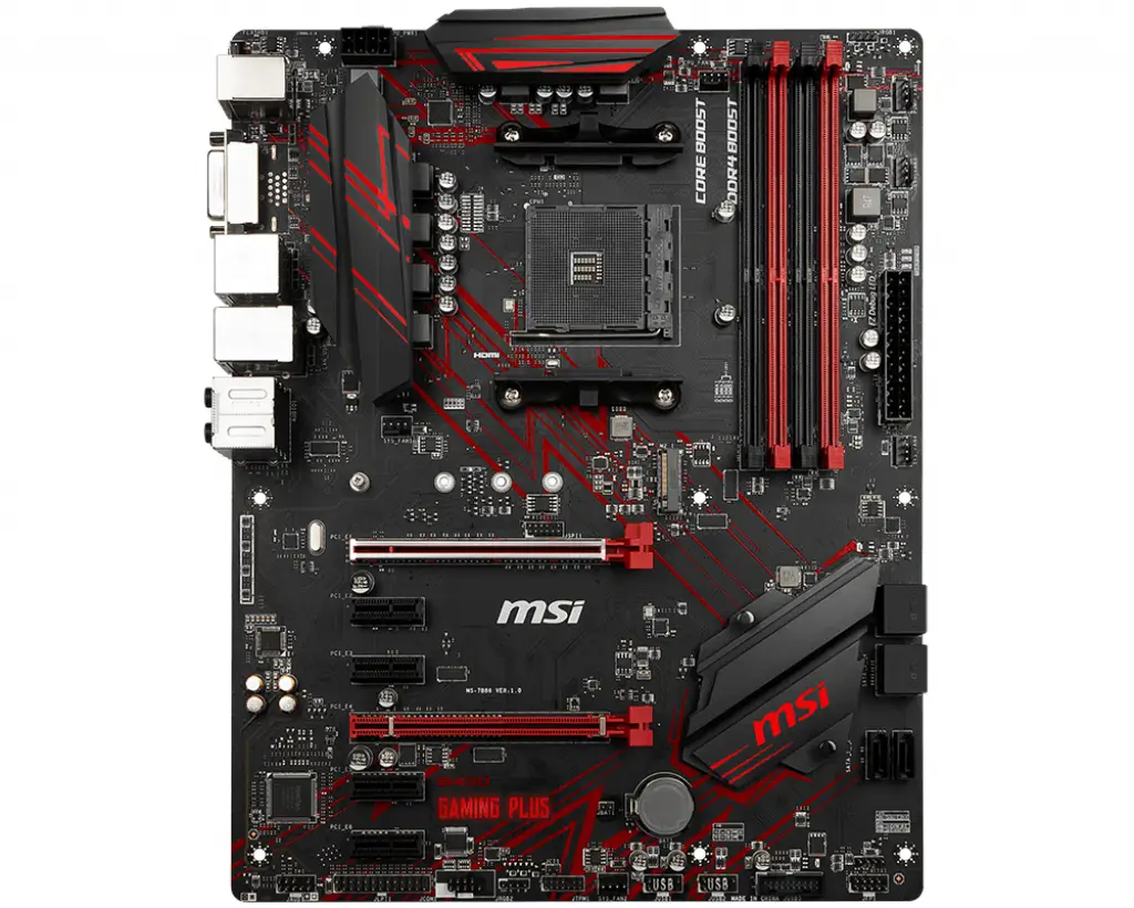 MSI B450 GAMING PLUS 911-7B87-001