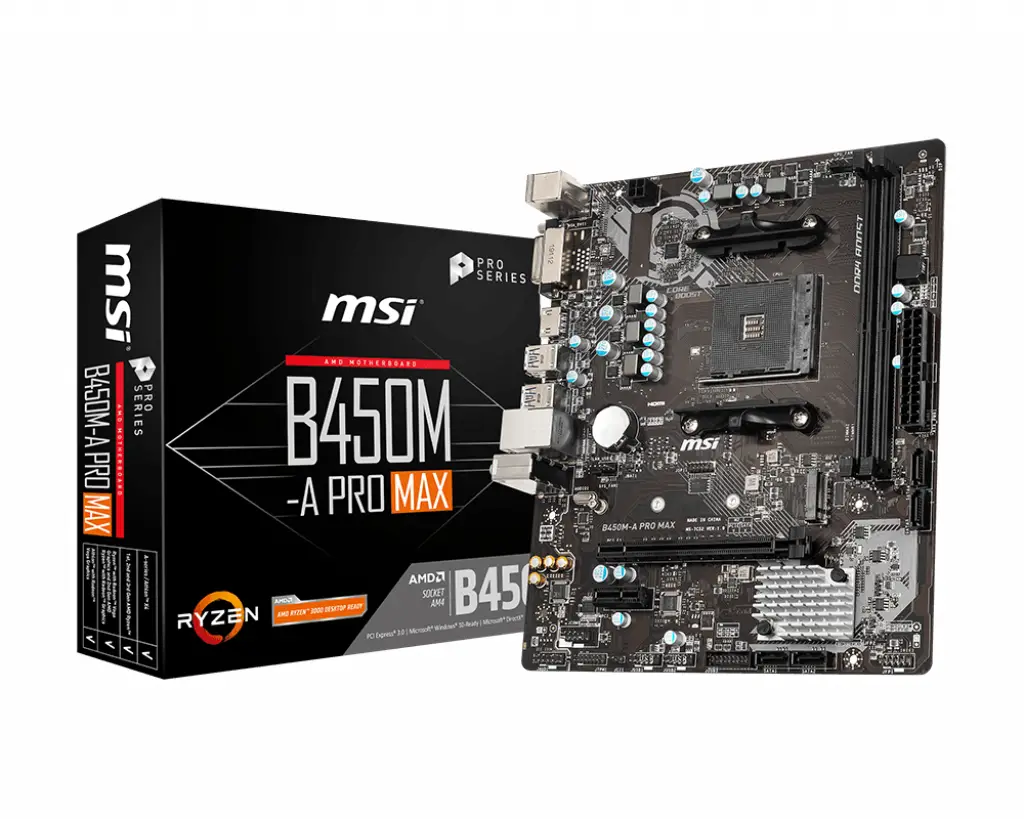 MSI B450M-A PRO MAX B450M-A-PRO-MAX
