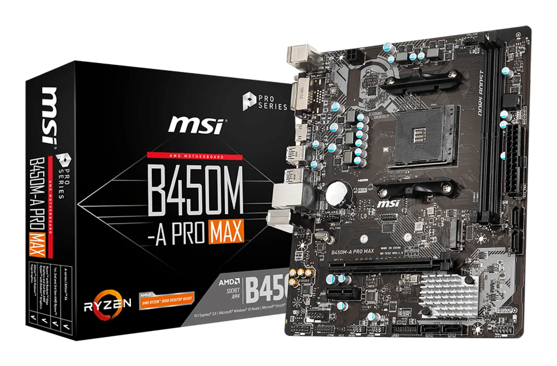 MSI B450M-A PRO MAX