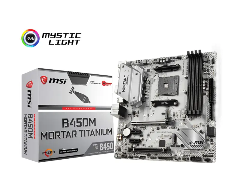 MSI B450M MORTAR TITANIUM 7B89-002R