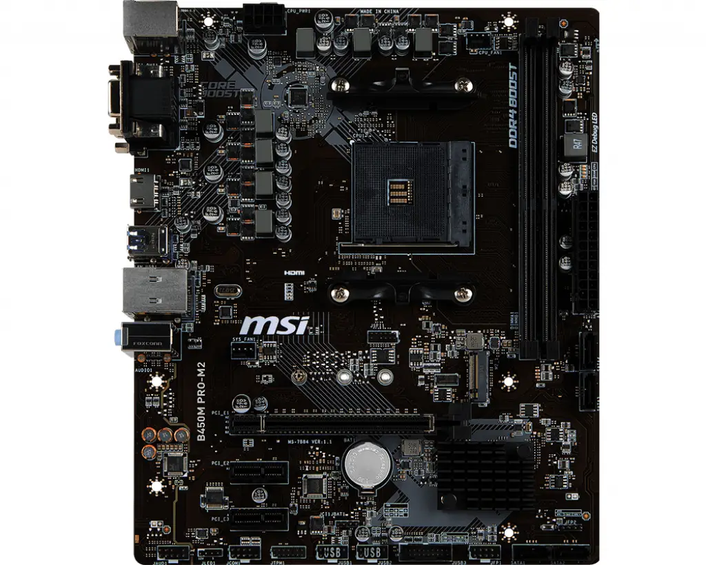 MSI B450M PRO-M2 V2 4719072611446