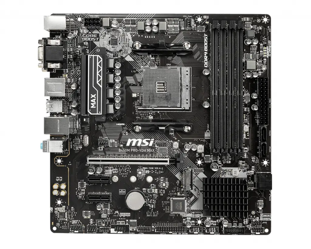 MSI B450M PRO-VDH Max