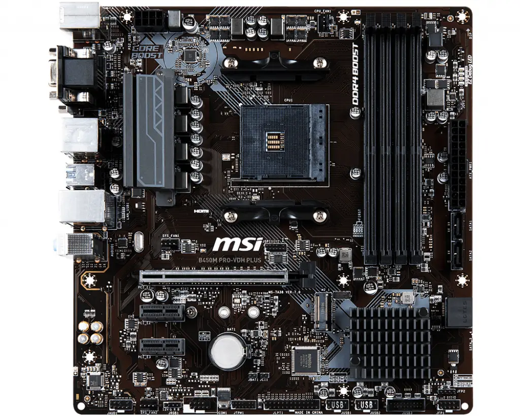 MSI B450M PRO-VDH PLUS 7A38-034R