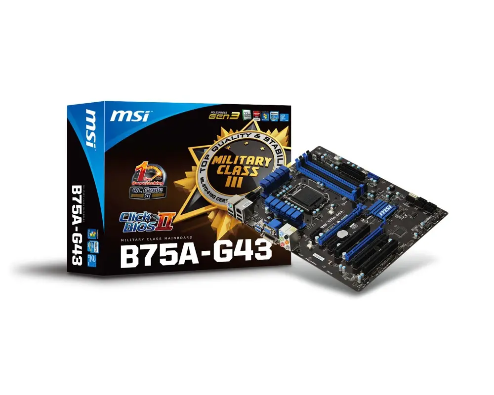 MSI B75A-G43 7758-020R