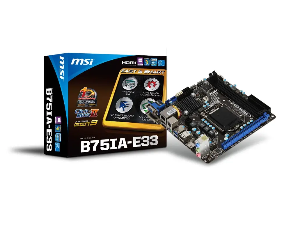MSI B75IA-E33
