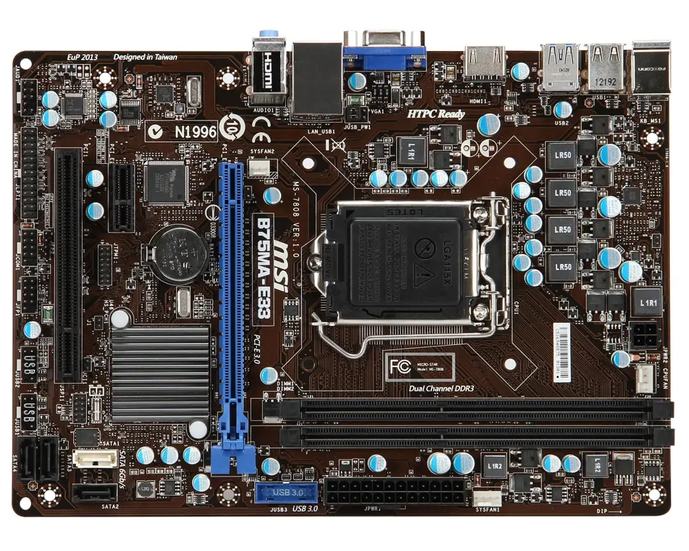 MSI B75MA-E33 911-7808-004