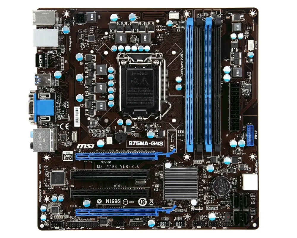 MSI B75MA-G43 7798-016R