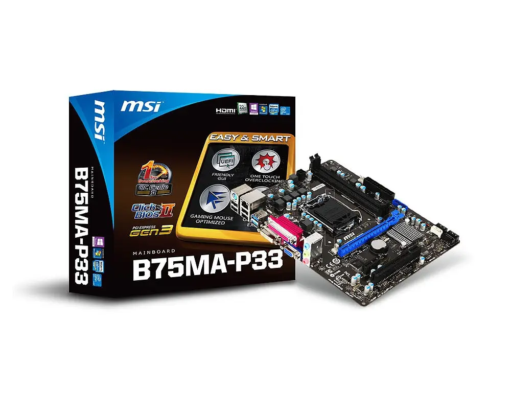 MSI B75MA-P33