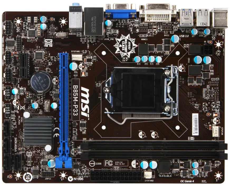 MSI B85M-P33