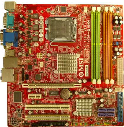 MSI G31M2 V1 G31M2-FD V1