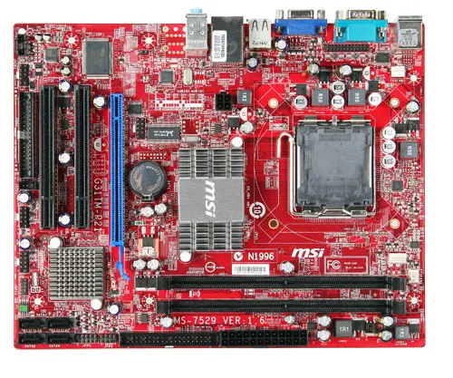 MSI G31TM-P21 601-7529-100