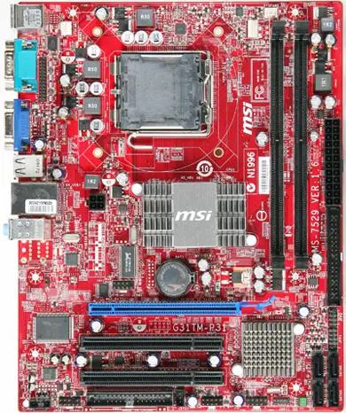 MSI G31TM-P21 7529-100R