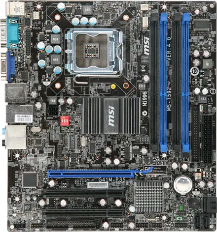 MSI G41M-P35 7592-050R