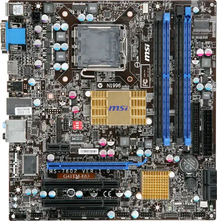 MSI G41TM-E63