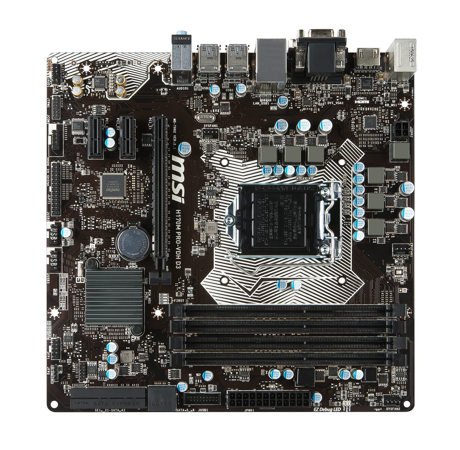 MSI H170M PRO-VDH D3 7982-028R