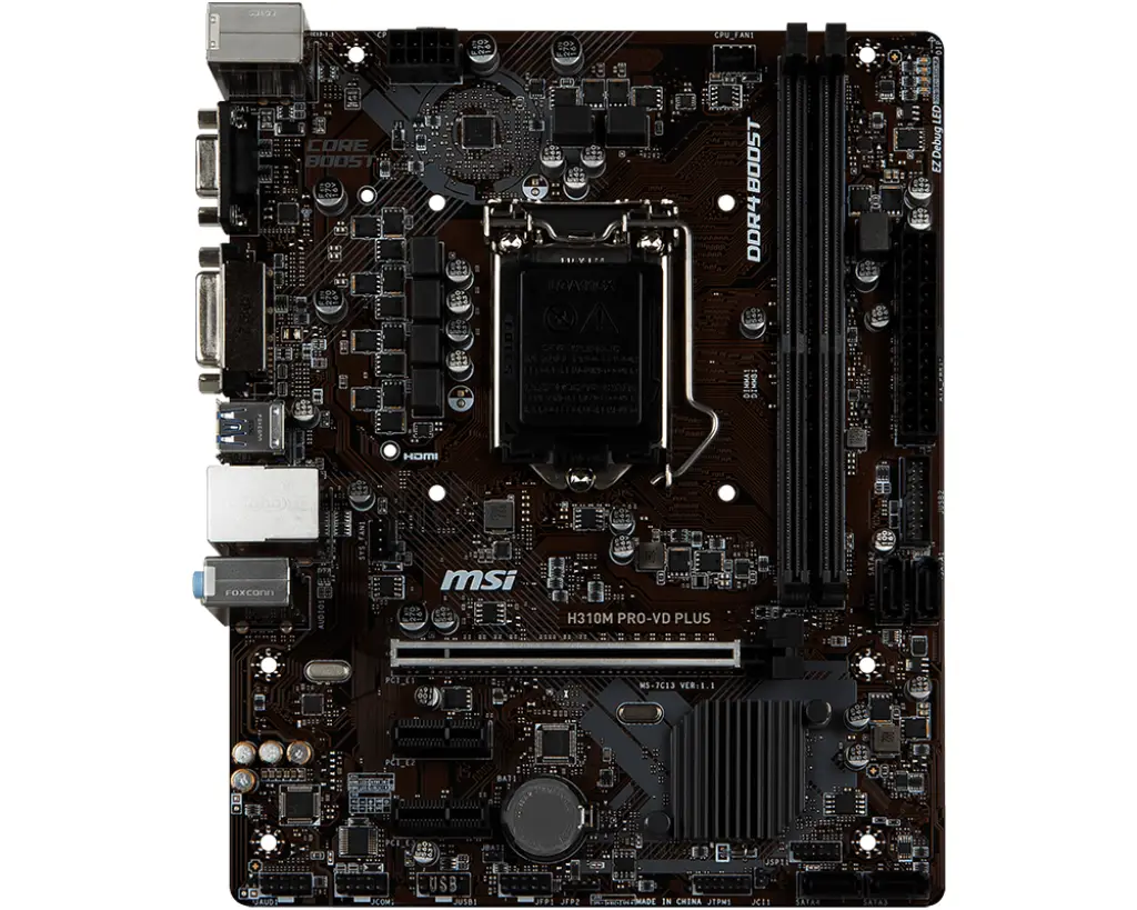 MSI H310M PRO-VD PLUS 911-7C13-003