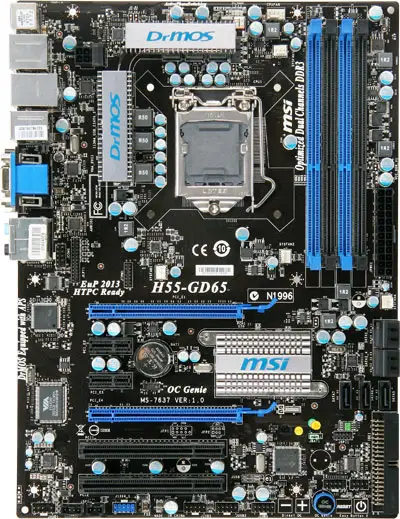 MSI H55-GD65 7637-020R