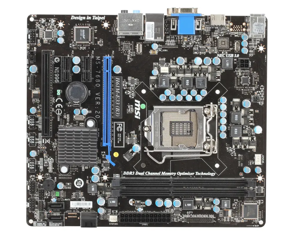 MSI H61M-E33 (B3) 601-7680-190