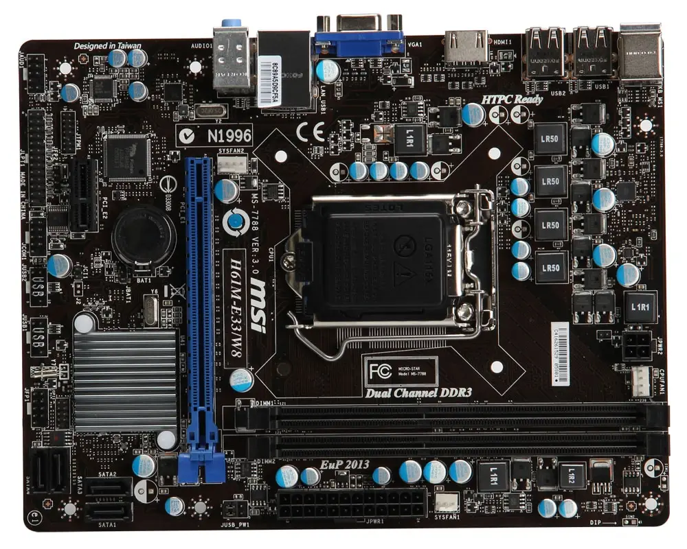 MSI H61M-E33/W8