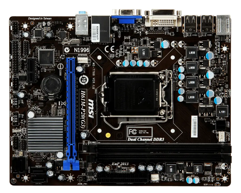 MSI H61M-P20-G3