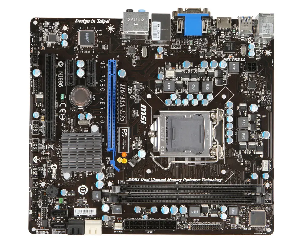 MSI H67MA-E35 911-7680-022