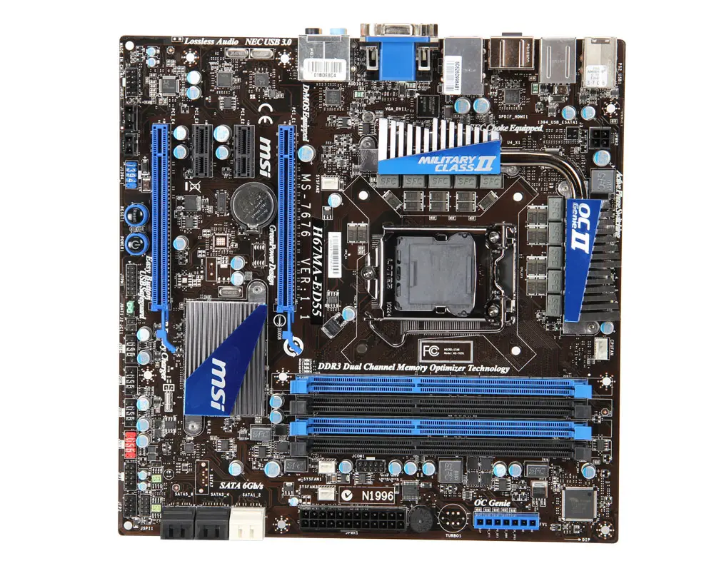 MSI H67MA-ED55 7676-010R