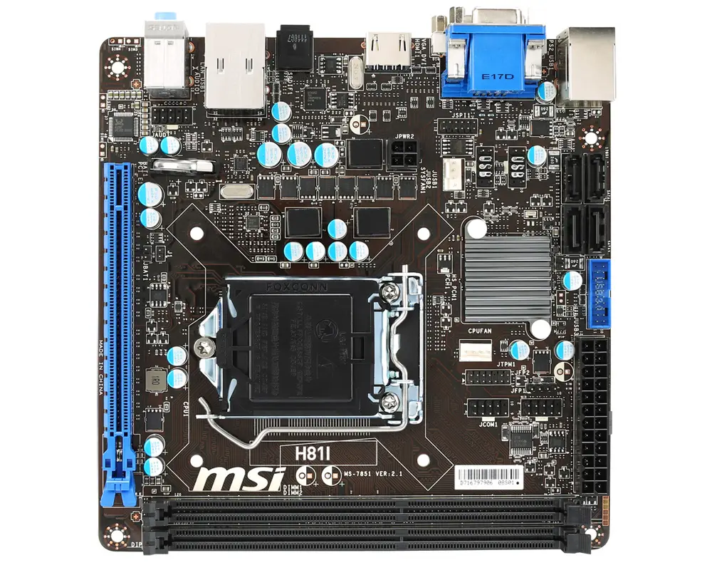 MSI H81I 7851-040R