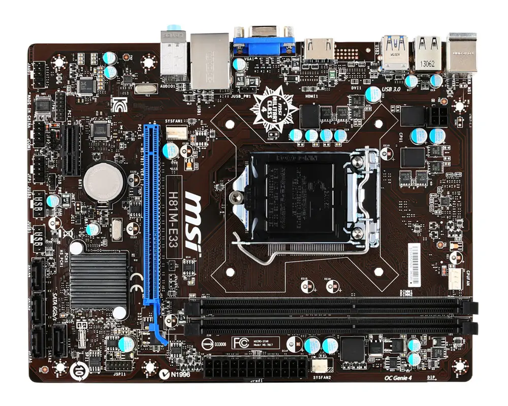 MSI H81M-E33 7817-040R