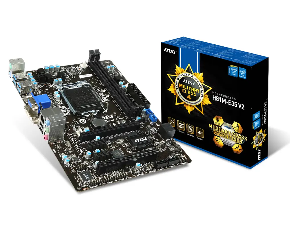 MSI H81M-E35 V2 7817-060R