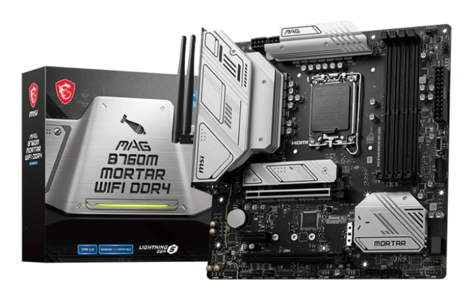 MSI MAG B760M MORTAR WIFI DDR4