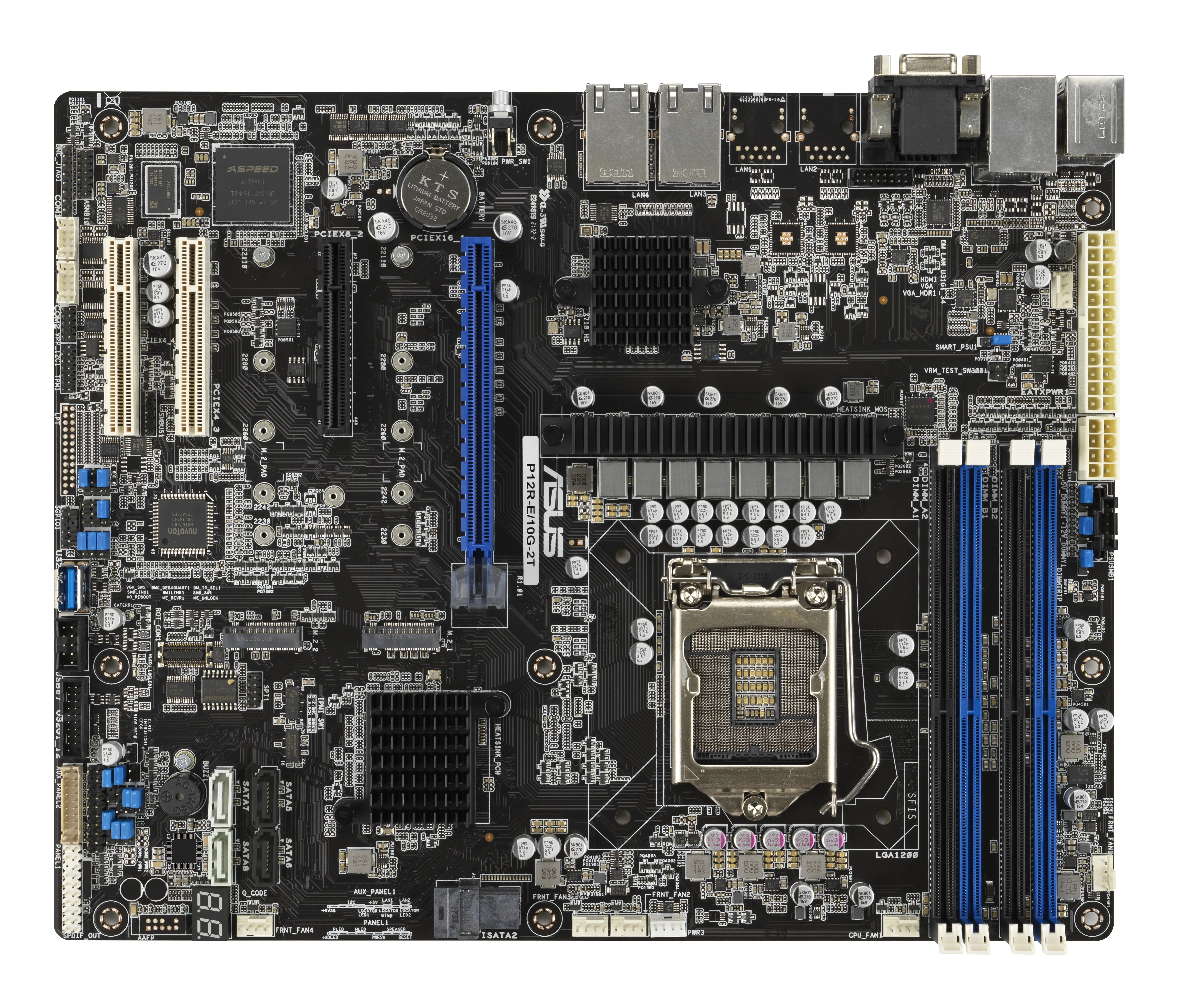 ASUS P12R-E/10G-2T/ASMB10 90SB0AI0-M1UAY0